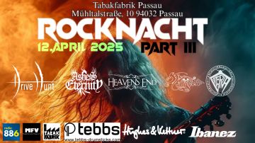 Tickets für Rocknacht Part III am 12.04.2025 - Karten kaufen